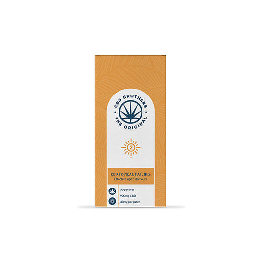 CBD Brothers 900mg CBD Topical Patches - 30 Count | The CBD Hut