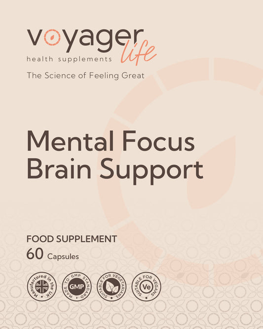 Voyager Mental Focus Brain Support 60 Capsules from Voyager at The CBD Hut