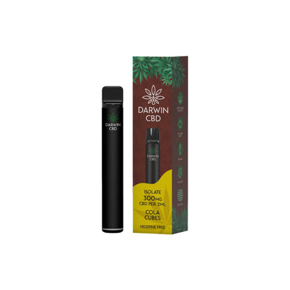 Darwin 300mg CBD Prefilled Pod Vape Kit - Cola Cubes | The CBD Hut