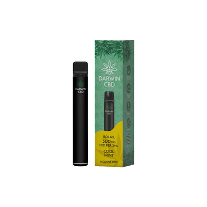 Darwin 300mg CBD Prefilled Pod Vape Kit - Cool Mint | The CBD Hut
