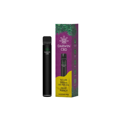Darwin 300mg CBD Prefilled Pod Vape Kit - Fruit Punch | The CBD Hut
