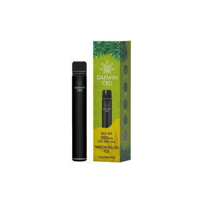 Darwin 300mg CBD Prefilled Pod Vape Kit - Watermelon Ice | The CBD Hut