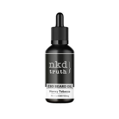 NKD 150mg CBD Infused Speciality Beard Oils - 30ml - Honey Tobacco | The CBD Hut