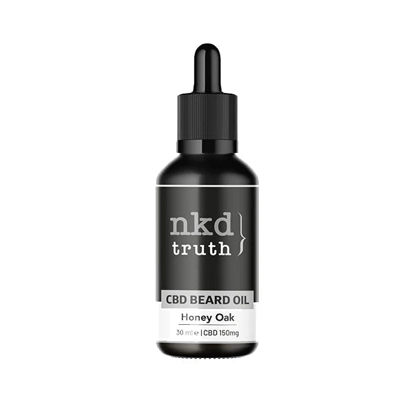NKD 150mg CBD Infused Speciality Beard Oils - 30ml - Honey Oak | The CBD Hut