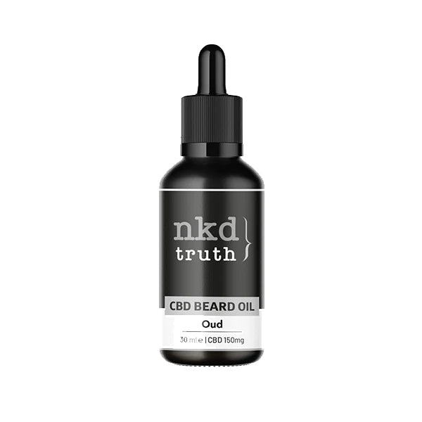 NKD 150mg CBD Infused Speciality Beard Oils - 30ml - Oud | The CBD Hut