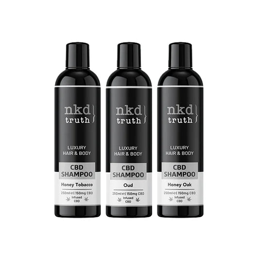 NKD 150mg CBD Hair and Body Shampoo - 250ml | The CBD Hut