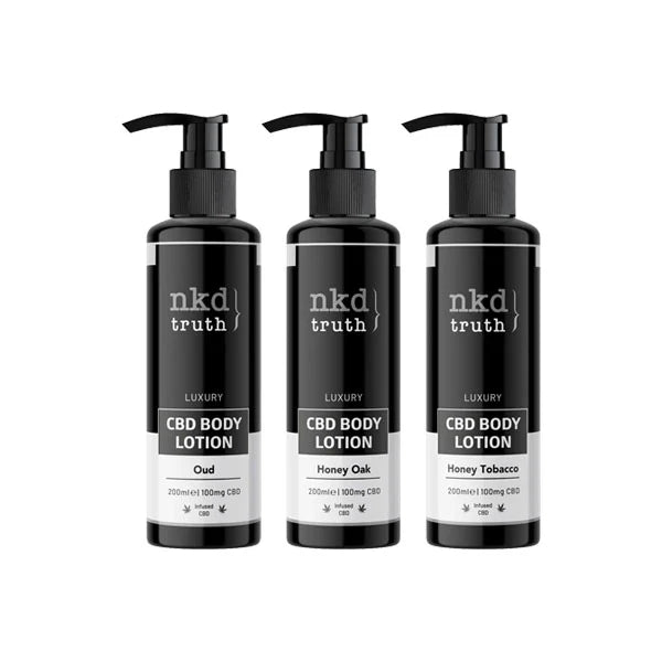 NKD 100mg CBD Luxury Body Lotion - 200ml | The CBD Hut