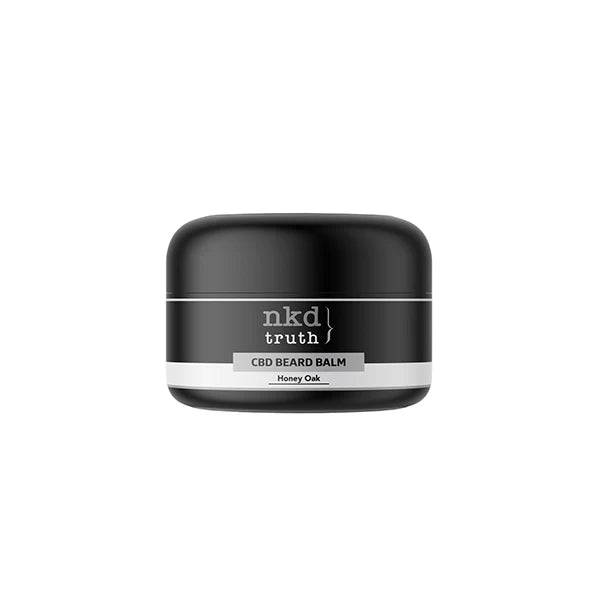 NKD 300mg CBD Infused Speciality Beard Balm Gift Set - Honey Oak | The CBD Hut