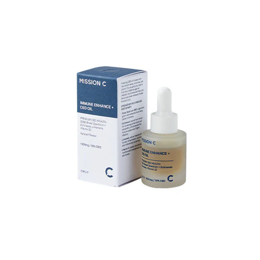 Mission C Immune Enhance + 1000mg CBD Oil - 10ml | The CBD Hut