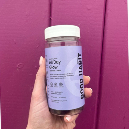 Evolved 'All Day Glow' Hair, Skin & Nails Gummies - 60 Pieces