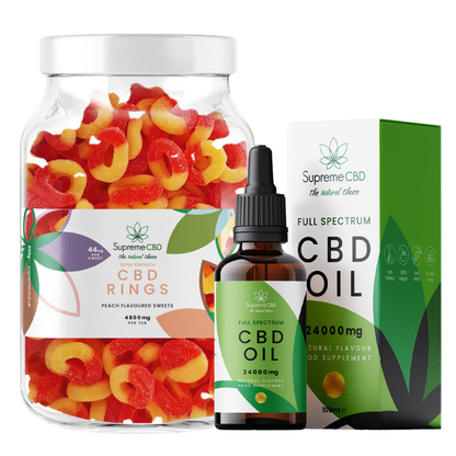 Supreme CBD Oil with Free 4800mg Gummies