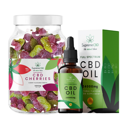 Supreme CBD Oil with Free 4800mg Gummies