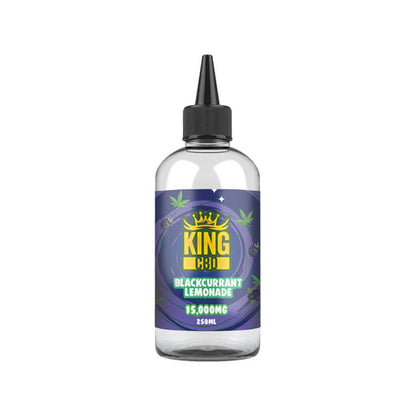 King CBD 15,000mg CBD E-Liquid - 250ml (BUY 1 GET 1 FREE) - Blackcurrant Lemonade | The CBD Hut