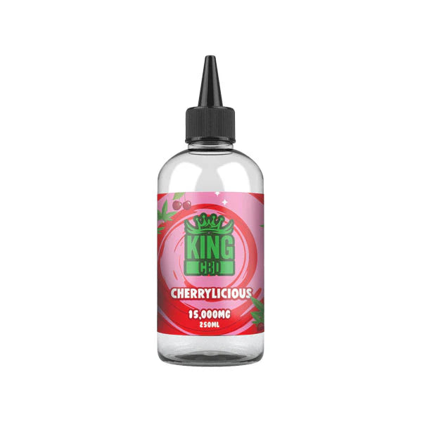 King CBD 15,000mg CBD E-Liquid - 250ml (BUY 1 GET 1 FREE) - Cherrylicious | The CBD Hut