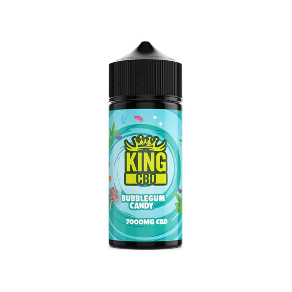 King CBD 7000mg CBD E-Liquid - 120ml (BUY 1 GET 1 FREE) - Bubblegum Candy | The CBD Hut