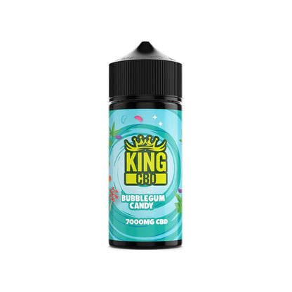 King CBD 7000mg CBD E-Liquid - 120ml (BUY 1 GET 1 FREE) - Bubblegum Candy | The CBD Hut
