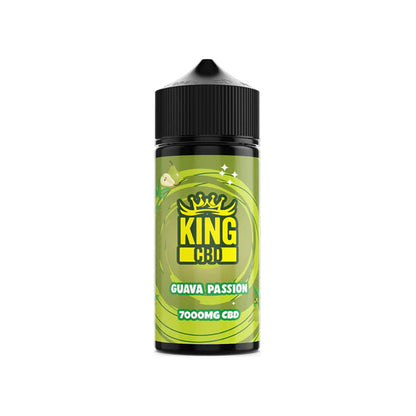 King CBD 7000mg CBD E-Liquid - 120ml (BUY 1 GET 1 FREE) - Guava Passion | The CBD Hut