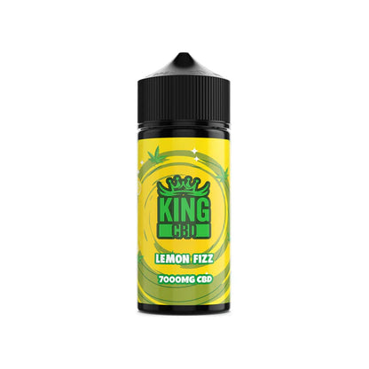 King CBD 7000mg CBD E-Liquid - 120ml (BUY 1 GET 1 FREE) - Lemon Fizz | The CBD Hut