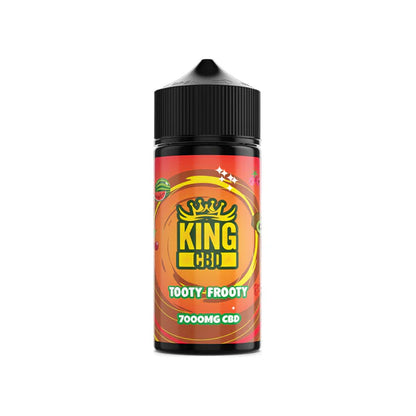 King CBD 7000mg CBD E-Liquid - 120ml (BUY 1 GET 1 FREE) - Tooty Frooty | The CBD Hut