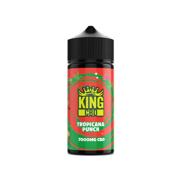 King CBD 7000mg CBD E-Liquid - 120ml (BUY 1 GET 1 FREE) - Tropicana Punch | The CBD Hut