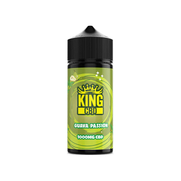 King CBD 1000mg CBD E-Liquid - 120ml (BUY 1 GET 1 FREE) - Guava Passion | The CBD Hut