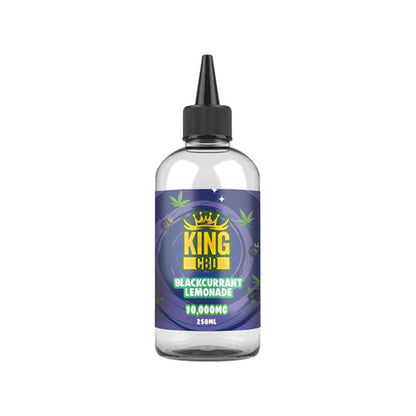 King CBD 10,000mg CBD E-Liquid - 250ml (BUY 1 GET 1 FREE) - Blackcurrant Lemonade | The CBD Hut