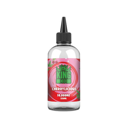 King CBD 10,000mg CBD E-Liquid - 250ml (BUY 1 GET 1 FREE) - Cherrylicious | The CBD Hut