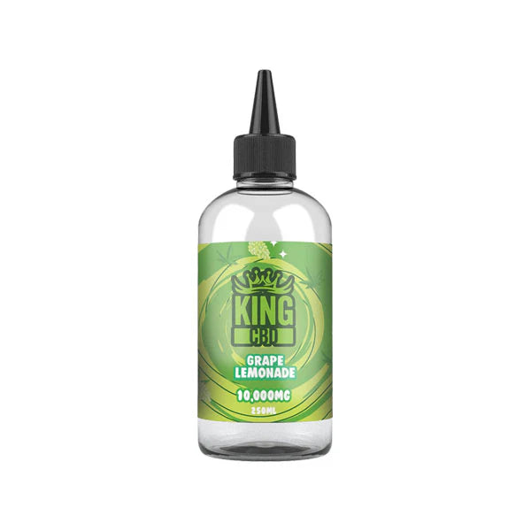King CBD 10,000mg CBD E-Liquid - 250ml (BUY 1 GET 1 FREE) - Grape Lemonade | The CBD Hut