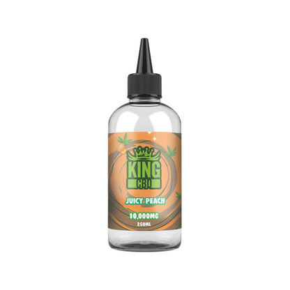 King CBD 10,000mg CBD E-Liquid - 250ml (BUY 1 GET 1 FREE) - Juicy Peach | The CBD Hut