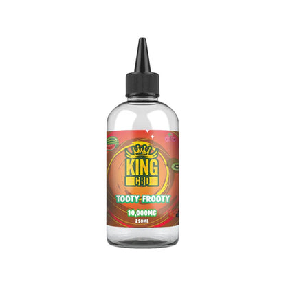 King CBD 10,000mg CBD E-Liquid - 250ml (BUY 1 GET 1 FREE) - Tooty Frooty | The CBD Hut