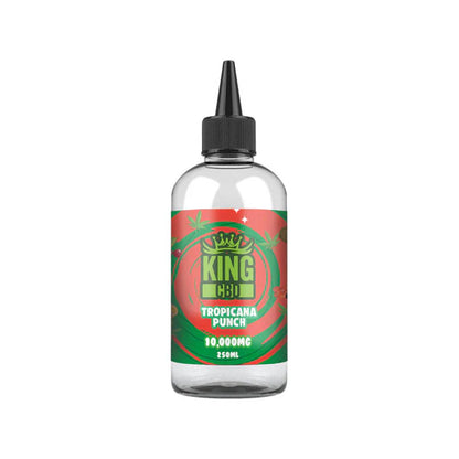 King CBD 10,000mg CBD E-Liquid - 250ml (BUY 1 GET 1 FREE) - Tropicana Punch | The CBD Hut