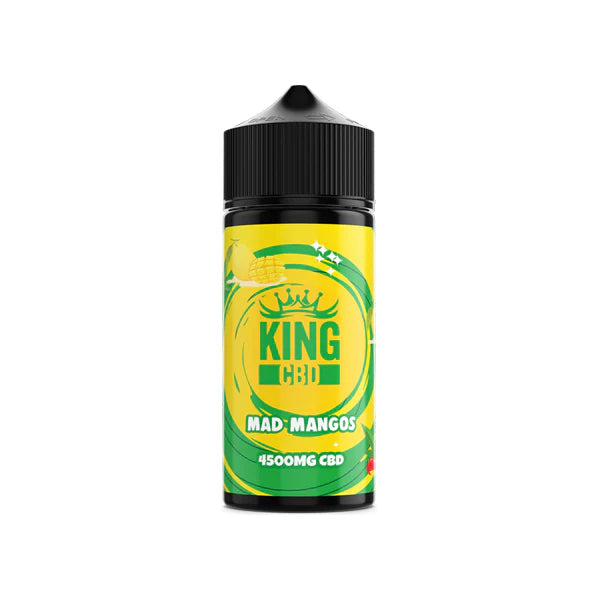 King CBD 4500mg CBD E-Liquid - 120ml - Mad Mangoes (BUY 1 GET 1 FREE) | The CBD Hut