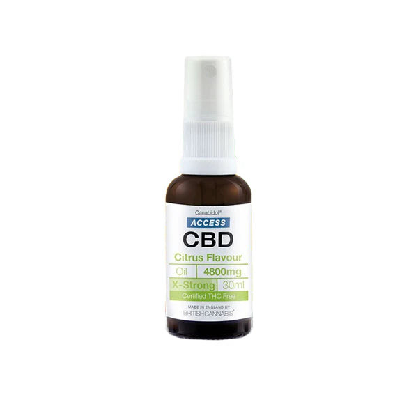 Access CBD 4800mg CBD Oil -30ml - Citrus Flavour | The CBD Hut