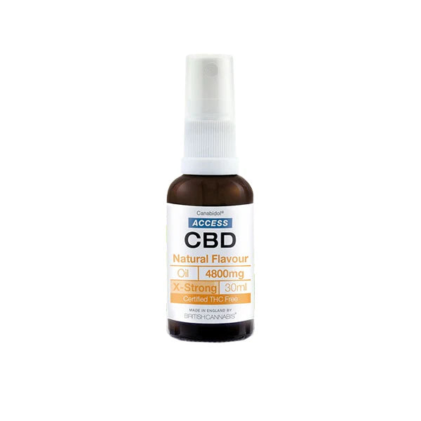Access CBD 4800mg CBD Oil -30ml - Natural Flavour | The CBD Hut
