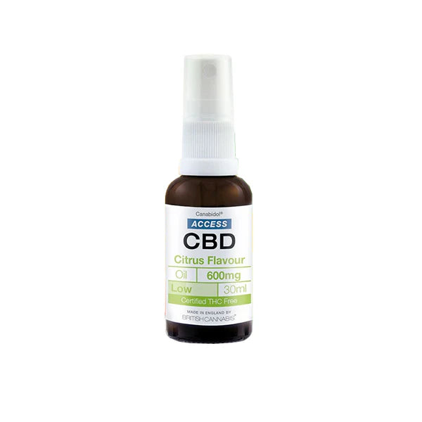 Access CBD 600mg CBD Oil - 30ml - Citrus | The CBD Hut