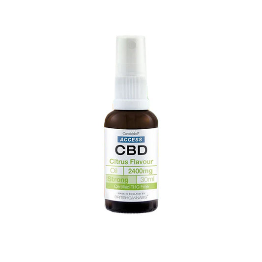Access CBD 2400mg CBD Oil - 30ml - Citrus Flavour | The CBD Hut