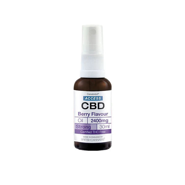 Access CBD 2400mg CBD Oil - 30ml - Berry Flavour | The CBD Hut
