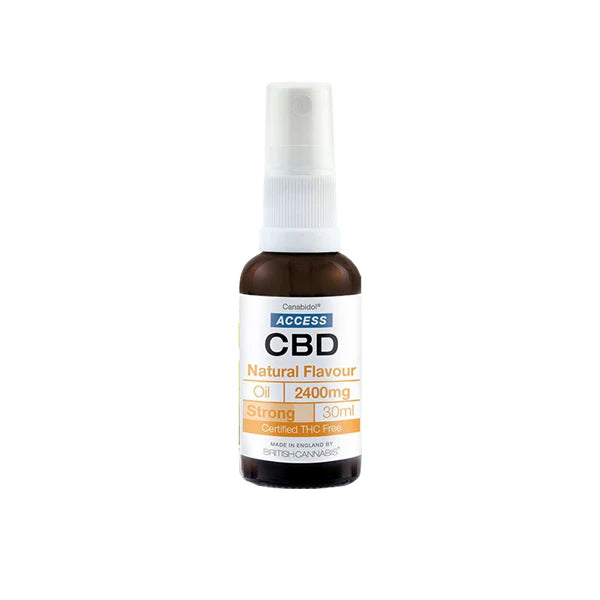 Access CBD 2400mg CBD Oil - 30ml - Natural Flavour | The CBD Hut