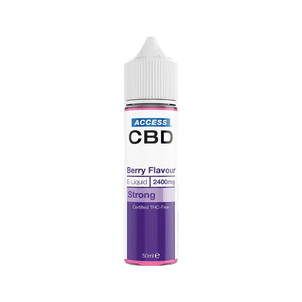 Access CBD 1200mg CBD E-Liquid - 50ml (60PG/40VG) - Berry Flavour | The CBD Hut