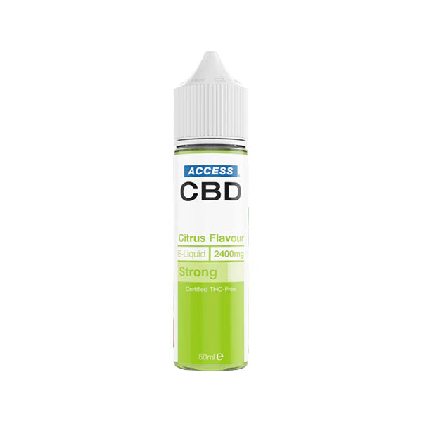 Access CBD 1200mg CBD E-Liquid - 50ml (60PG/40VG) - Citrus Flavour | The CBD Hut