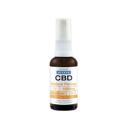 Access CBD 1200mg CBD Oil - 30ml - Natural Flavour | The CBD Hut