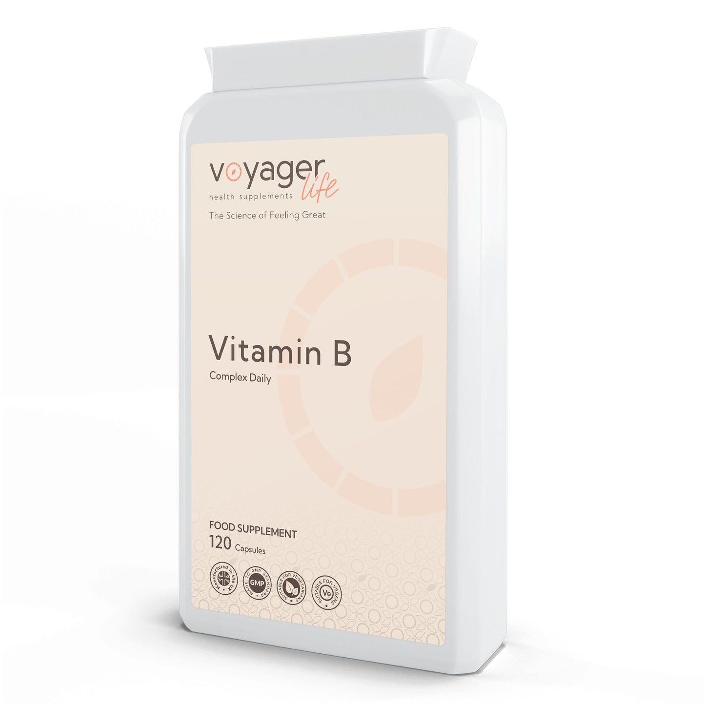 Voyager Vitamin B Complex Daily 120 Capsules at The CBD Hut