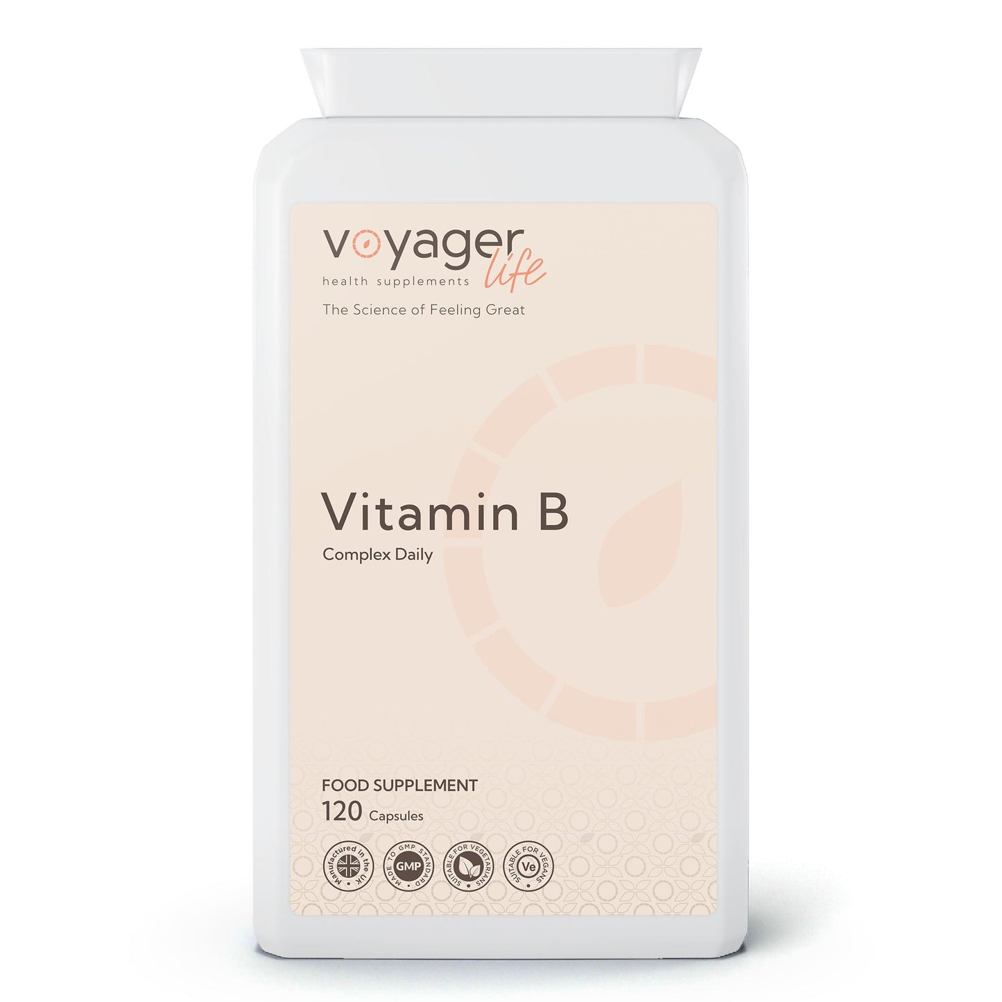 Voyager Vitamin B Complex Daily 120 Capsules at The CBD Hut