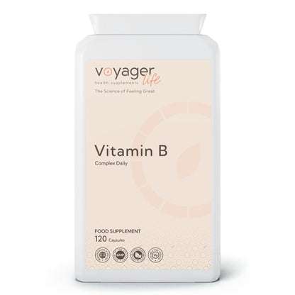 Voyager Vitamin B Complex Daily 120 Capsules at The CBD Hut