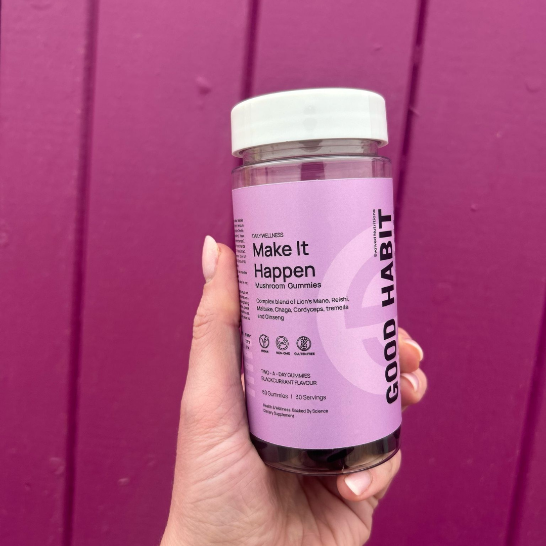 Evolved 'Make It Happen' Mushroom Complex Gummies - 60 Pieces