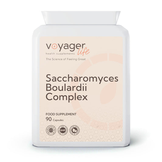 Voyager Saccharomyces Boulardii Complex 90 Capsules - front view