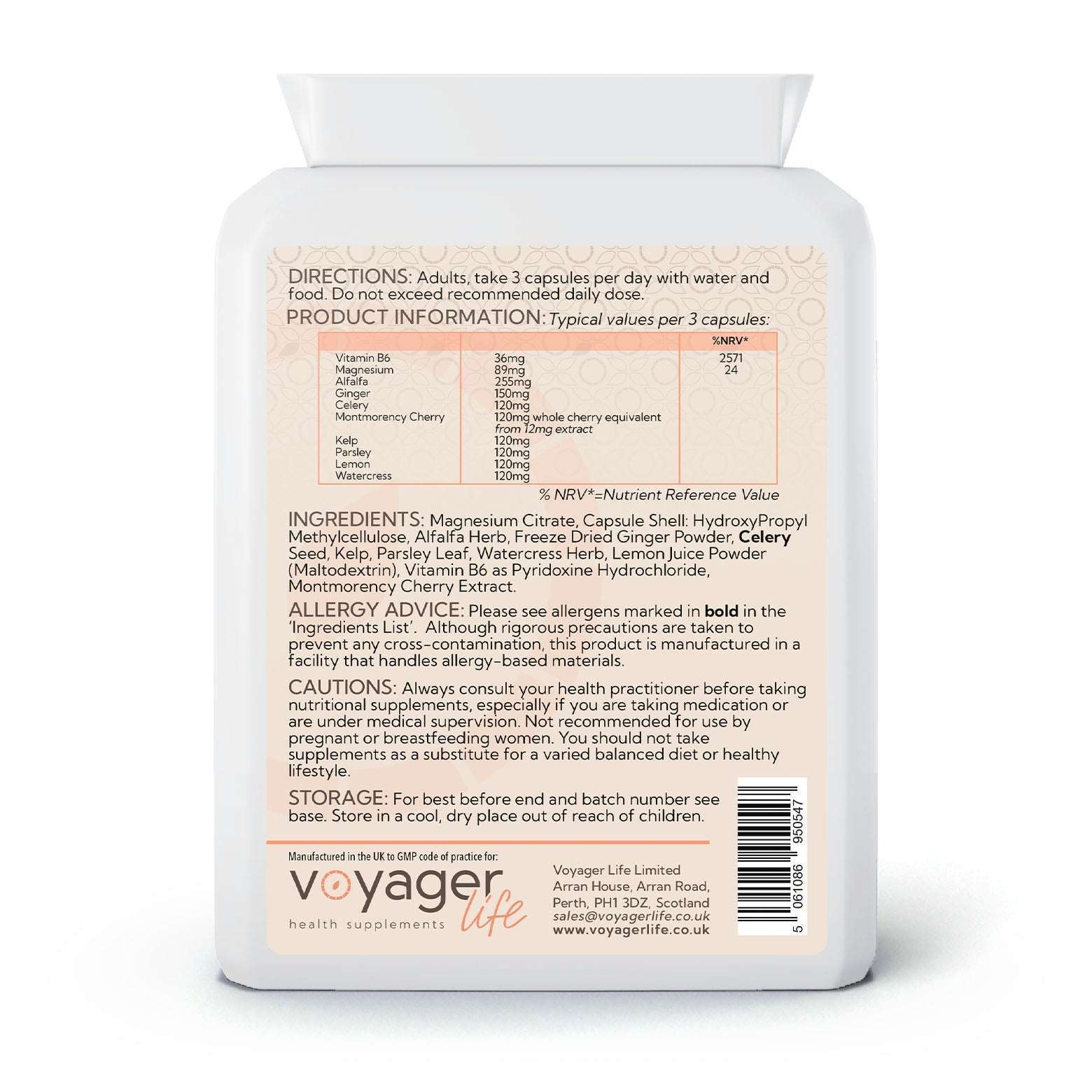 Voyager Water Balance Complex for Women 90 Capsules product image - The CBD Hut