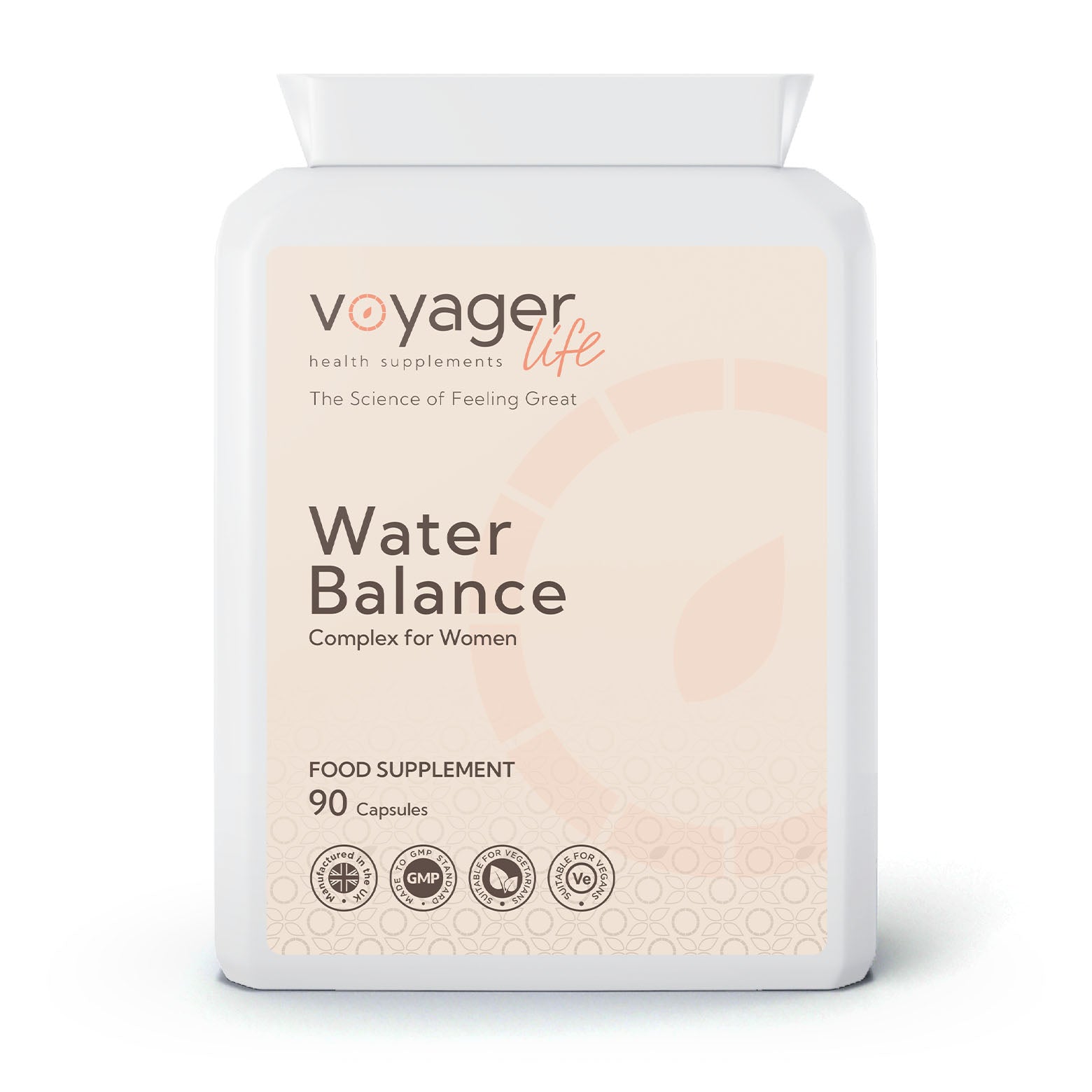 Voyager Water Balance Complex for Women 90 Capsules product image - The CBD Hut