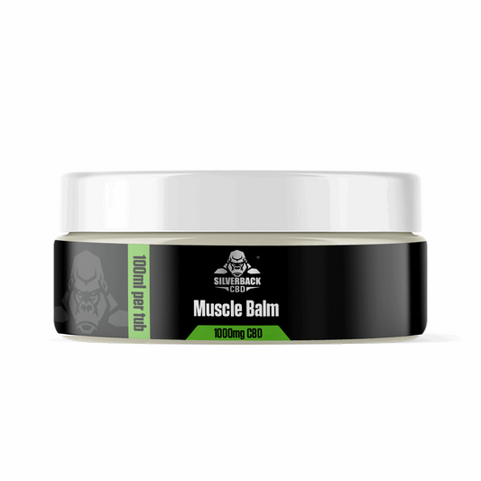 Silverback CBD Muscle Rub 1000mg 100ml tub