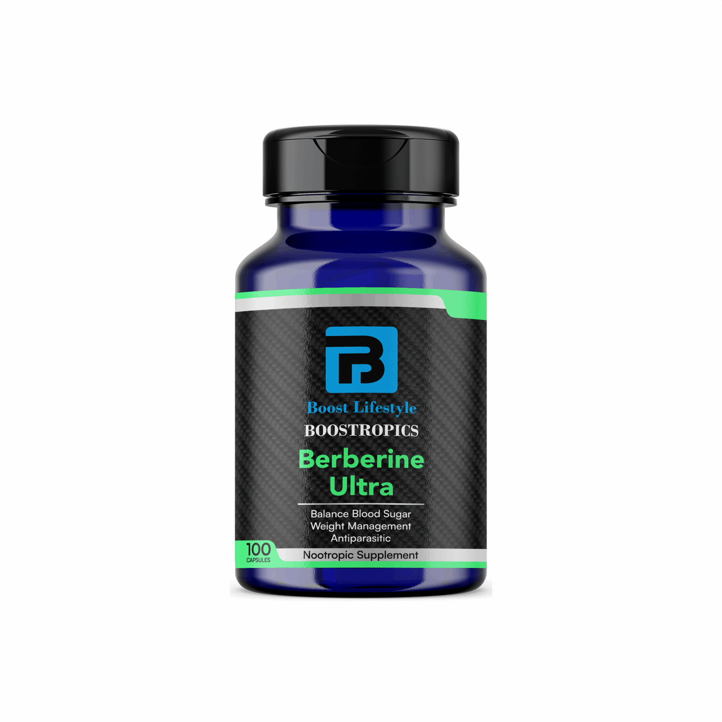 Boostropics Berberine Ultra Capsules 100 Pack product image - The CBD Hut
